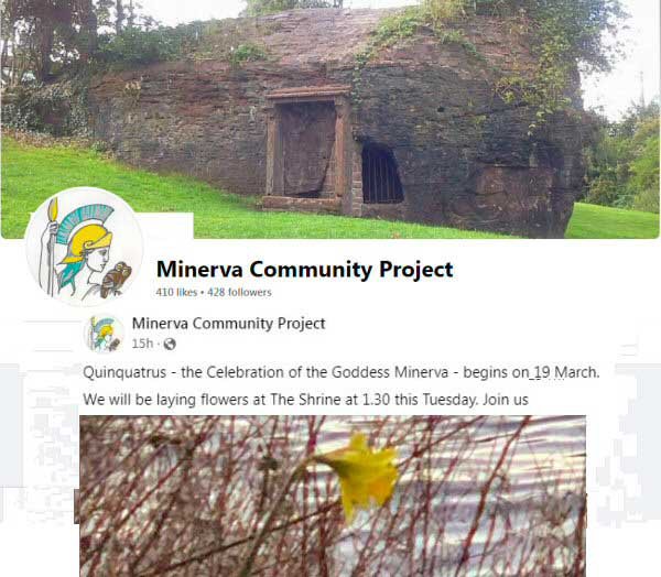 Chestertourist.com - Chester Minerva Shrine Events Quinquatrus The Celebration of the Goddess Minerva Page Five